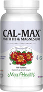 Maxi Health Calcium Magnesium Supplement D3 and (180 Tablets)