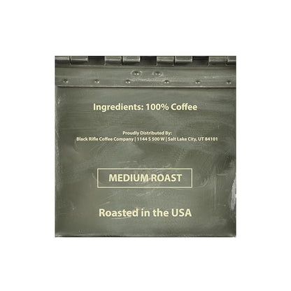 Black Rifle Coffee Company AK Espresso, Medium Roast K Cups, 12 Single Serve Coffee Pods