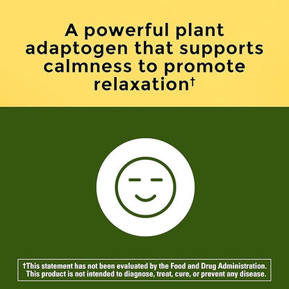 Nature Made Ashwagandha Capsules 125mg 60 Capsules, 60 Day 2)