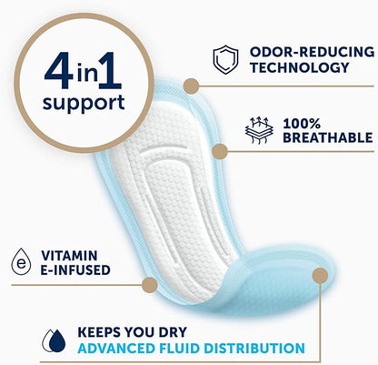 Liners for Women, Now with Stronger (40 Count, 4)