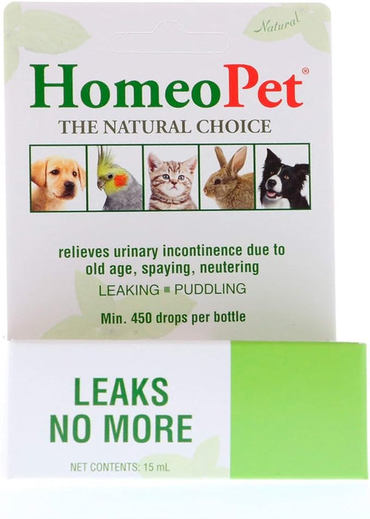 HomeoPet Leaks No More 15 ml