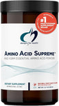 Designs for Health Complete Amino Acid Powder with BCAAs - Amino Acid Supreme, Fruit Punch (30 Servings / 360g)