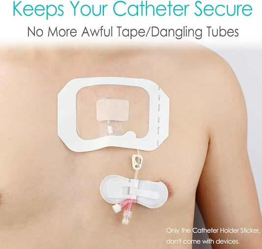 Low Profile Feeding Tube Holder Gtube 5)