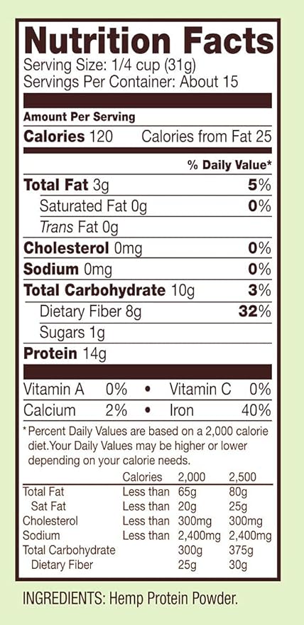 Bob's Red Mill Resealable Hemp Protein 16 Ounce 4)
