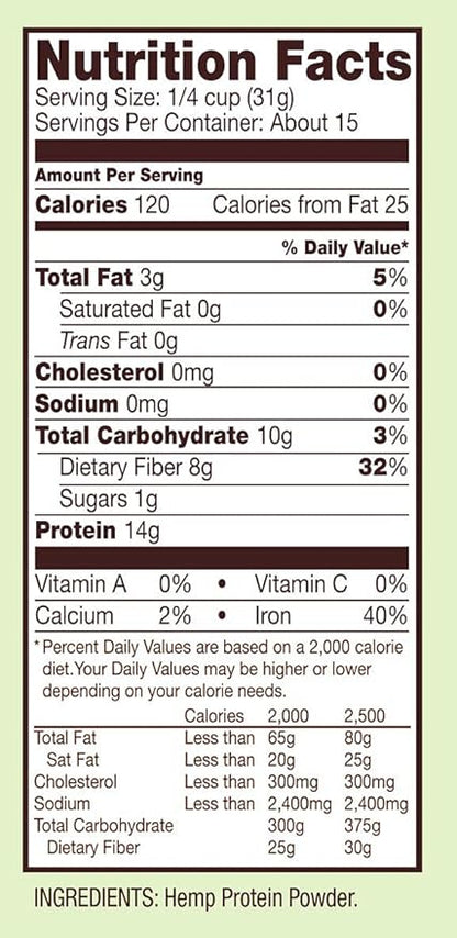 Bob's Red Mill Resealable Hemp Protein 16 Ounce 4)