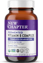 New Chapter Vitamin B Complex, Fermented 100% Vegan, 60 Count