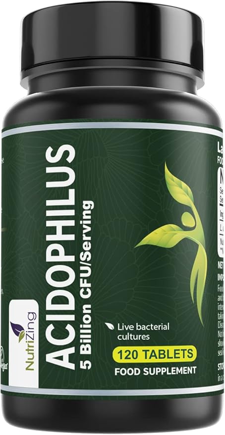 NutriZing High Strength Lactobacillus Acidophilus 5bn