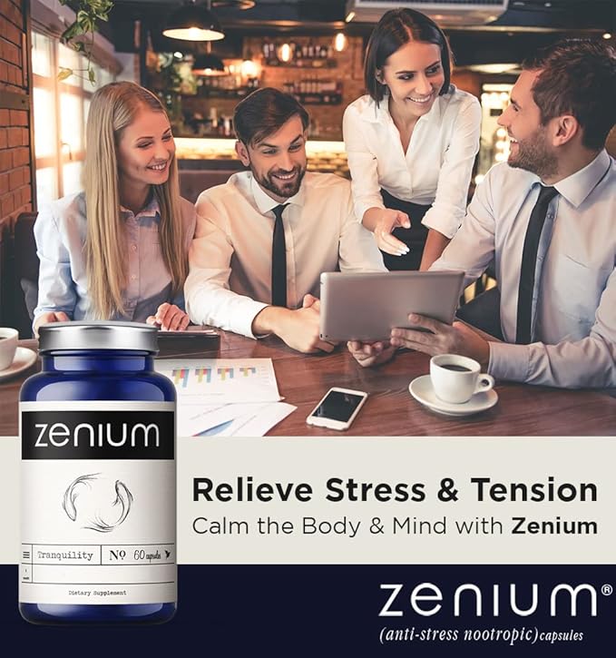 Relieve Stress, Tension, Worry, Nervousness, & Irritability |60 Capsules