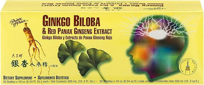 Prince Of Peace Ginkgo Biloba & 30 Bottles, 0.34 fl.