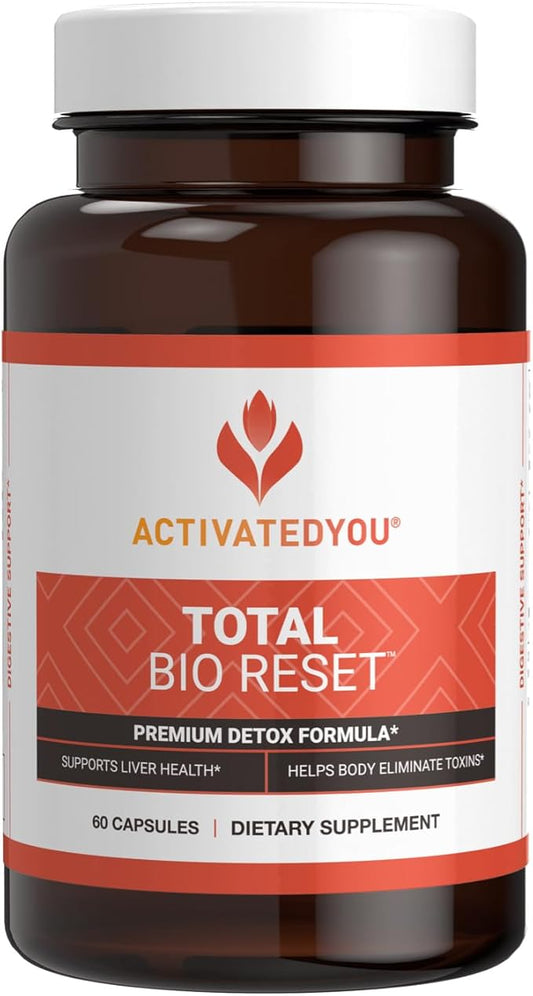 ACTIVATEDYOU Total Bio Reset- Detox Formula (60 Capsules)