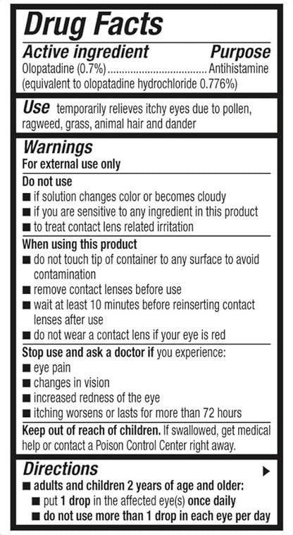 Pataday Once Daily Relief Extra Strength 2.5ml, 2 2 Count(Pack 1)