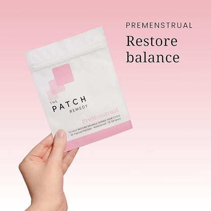 The Patch Remedy PreMenstrual Patch for Women 30 Topical B6 &