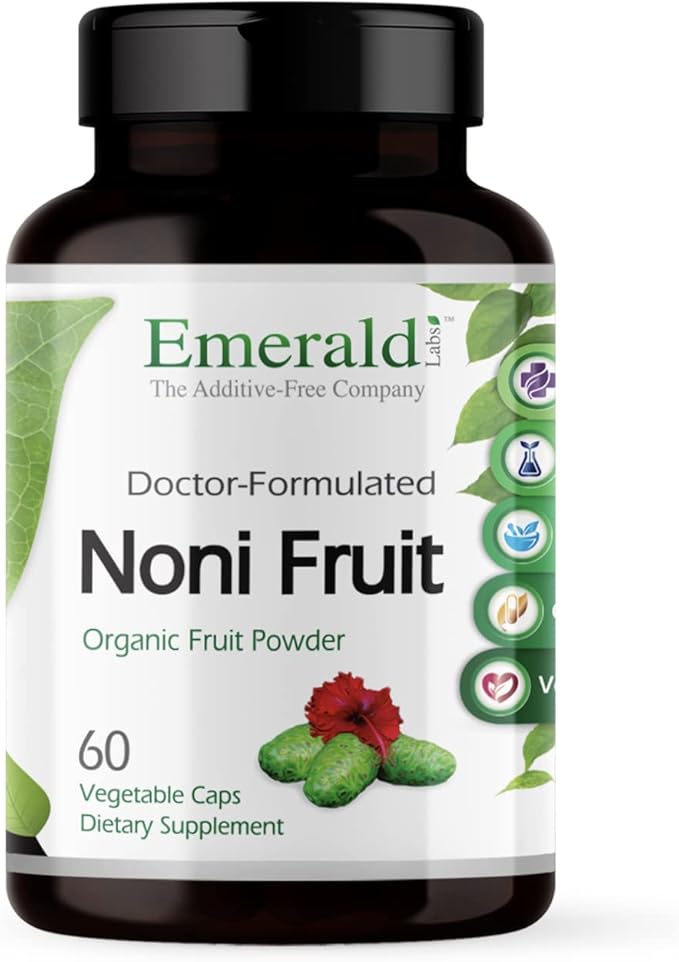 EMERALD LABS Noni Fruit 60 Vegetable (30-Day Supply)