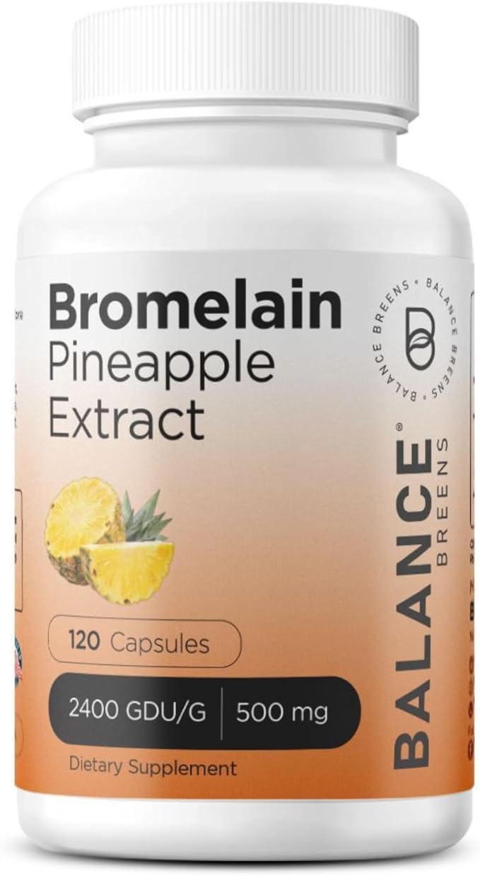 Bromelain 500mg, 180 Capsules