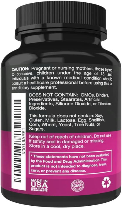 Pure DIM Supplement 250mg Diindolylmethane Plus 90 Vegetarian