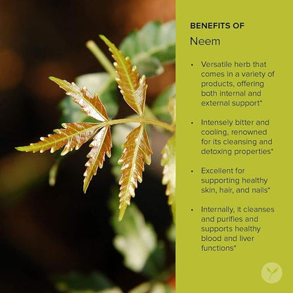 Banyan Botanicals Neem Tablets – Organic 90 Tablets