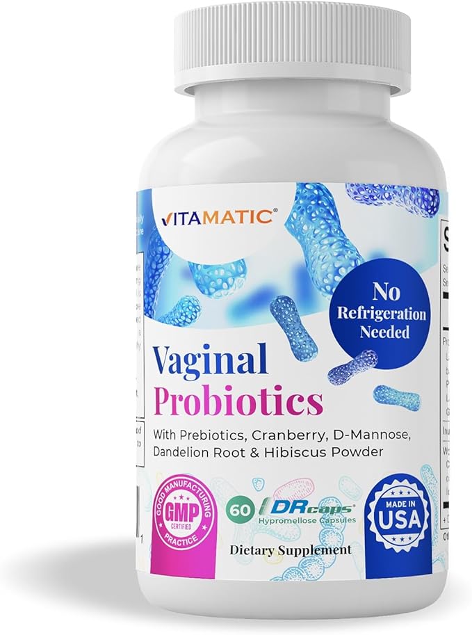 Vitamatic Vaginal Probiotics 20 Billions 60 DR