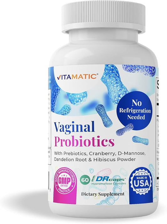 Vitamatic Vaginal Probiotics 20 Billions 60 DR