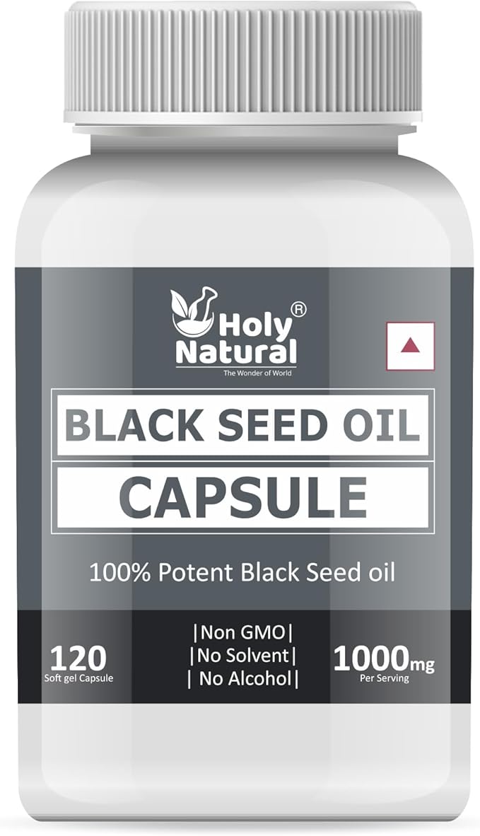 Black Seed Oil Softgel Capsule – 500mg (120 (120 Softgel) 2 Months 3 6 6 9 9
