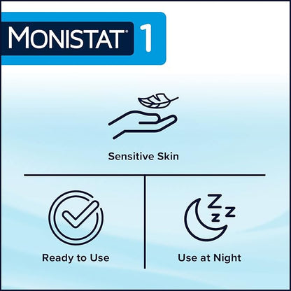 Monistat 1 Day Yeast Infection Treatment 1 Prefilled 1 Pack