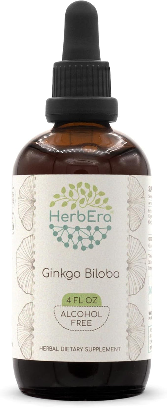 Ginkgo Biloba B120 Alcohol-Free Herbal Extract 4 fl