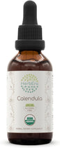 Calendula B60 USDA Organic Tincture | Alcohol-Free Extract, High-Potency Herbal Drops | Certified Organic Calendula (Calendula Officinalis) Dried Flower (2 oz)