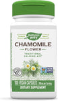 Nature's Way Chamomile Flower 700 mg 2-Capsule Serving- 100 Vegan
