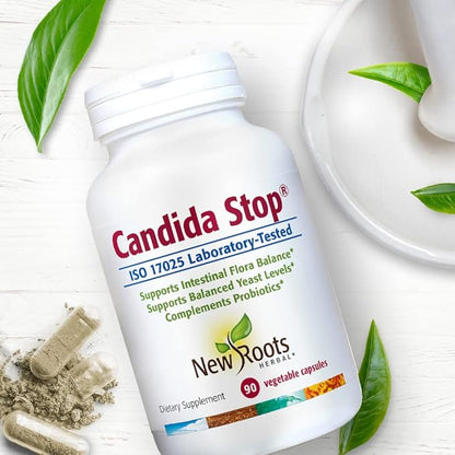 NEW ROOTS HERBAL Candida Stop Support 90 Capsules