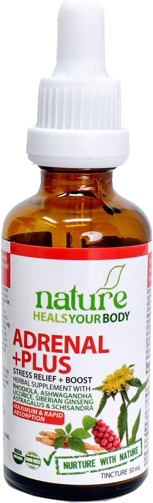 Adrenal +Plus - Stress Releif + (50 mL)
