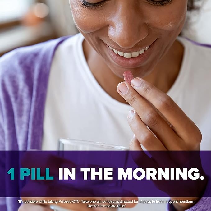Prilosec OTC, Omeprazole Delayed Release, Acid 24 Hour 1 Doctor 42 Count 2)