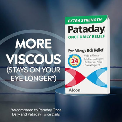 Pataday Once Daily Relief Extra Strength 2.5ml, 2 2 Count(Pack 1)
