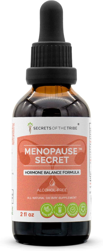 Menopause Secret Alcohol-Free, Glycerite Black Cohosh, 2 OZ