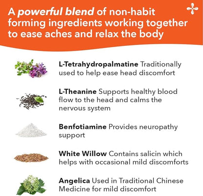 LifeSeasons Relieve-R - Eases Daytime Aches 46 Capsules