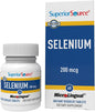 Superior Source Selenium Nutritional Supplements, 200 60 Count