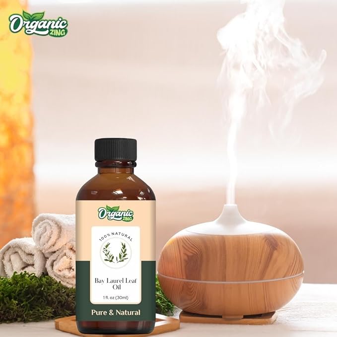 Bay Laurel Leaf (Laurus Nobilis) Oil | Pure & Natural Essential Oil for Skincare, Hair Care & Massage - 30ml/1.01fl oz