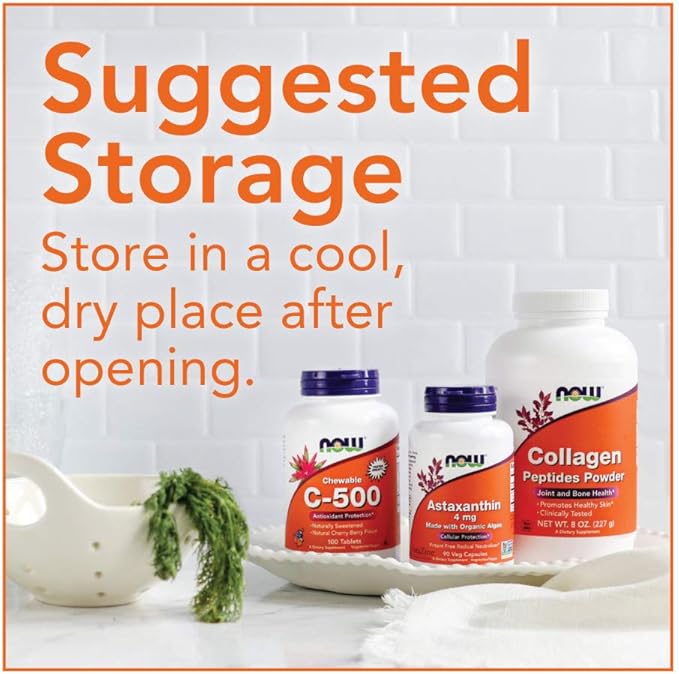 NOW Supplements, Glycine 1,000 mg Free-Form, 100 Veg