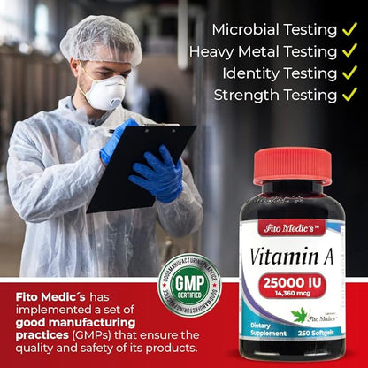 FITO MEDIC'S Lab 25000 iu 250 Softgels-