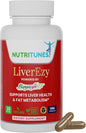 LiverEzy Liver Support & Fat Metabolism 30 Capsules, 30-Day Supply