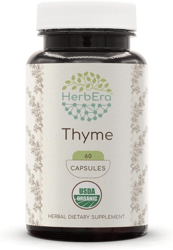 Thyme USDA Organic 60 Capsules (60 Capsules)