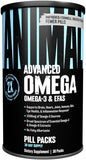 Animal Advanced Omega Essential Fatty Acids - High Potency 3500mg Omega 3 & Omega 6 Supplement with EPA, DHA, ALA, CLA, GLA for Heart, Brain, Joint, Skin, Eye, Metabolism, Immune Health - 30 Day Pack