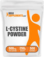 BulkSupplements.com L-Cystine Powder 500mg, L-Cystine 500mg per 250g (8.8 (8.8 oz) 1)