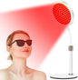 Red Light Therapy for Face, 660nm&850nm 3-in-1 Chip 10/30/45mins Timer, 100LEDs Red
