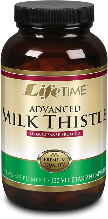 LIFETIME Milk Thistle Blend Liver Cleanse Formula (120 CT)