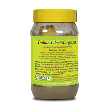 BASIC AYURVEDA Neem Leaf Powder 7.05 Oz (200g) |