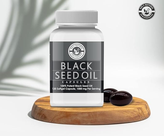 Black Seed Oil Softgel Capsule – 500mg (120 (120 Softgel) 2 Months 3 6 6 9 9