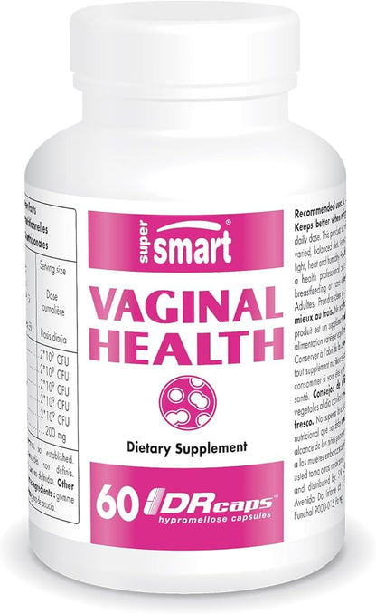Supersmart - Vaginal Health - Prebiotic 60 DR