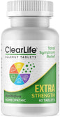 ClearLife Extra Strength Multi-System Allergy Relieving 15 Powerful 60 Tablets
