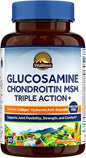 VITALITOWN Glucosamine Chondroitin MSM 12 Joint-Loving 90 Tablets,