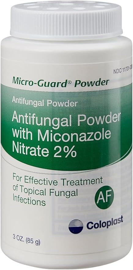 Micro-Guard 2% Miconazole Nitrate Powder Antifungal 3 oz.