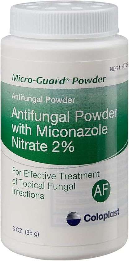Micro-Guard 2% Miconazole Nitrate Powder Antifungal 3 oz.